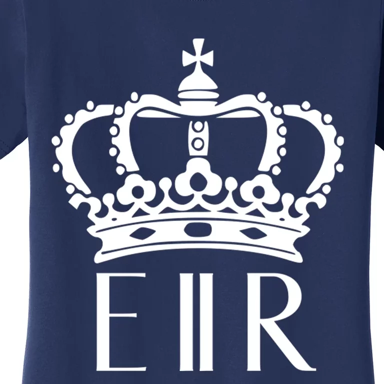 Queen Elizabeth Ii Shirt Queen Elizabeth Ii Crown Emblem Shirt Women's T-Shirt