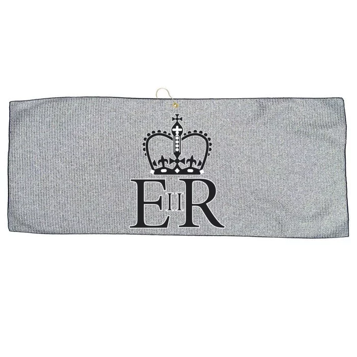 Queen Elizabeth II Large Microfiber Waffle Golf Towel