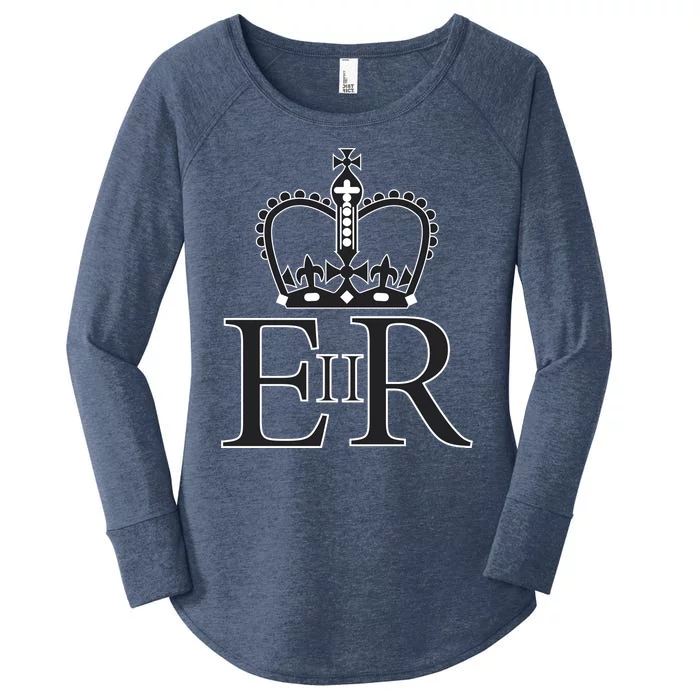 Queen Elizabeth II Women's Perfect Tri Tunic Long Sleeve Shirt