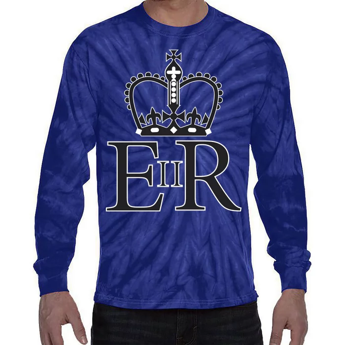 Queen Elizabeth II Tie-Dye Long Sleeve Shirt