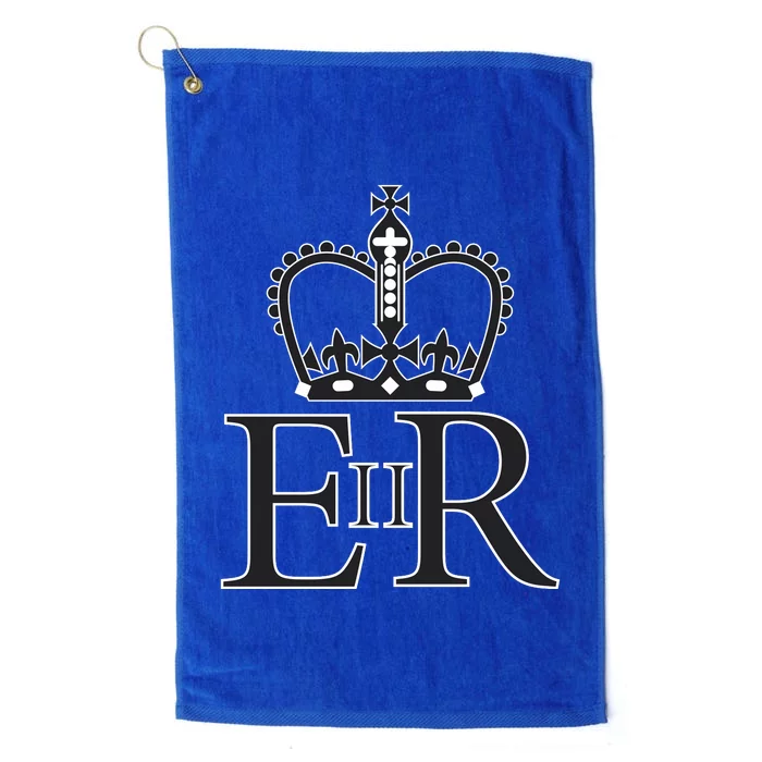 Queen Elizabeth II Platinum Collection Golf Towel