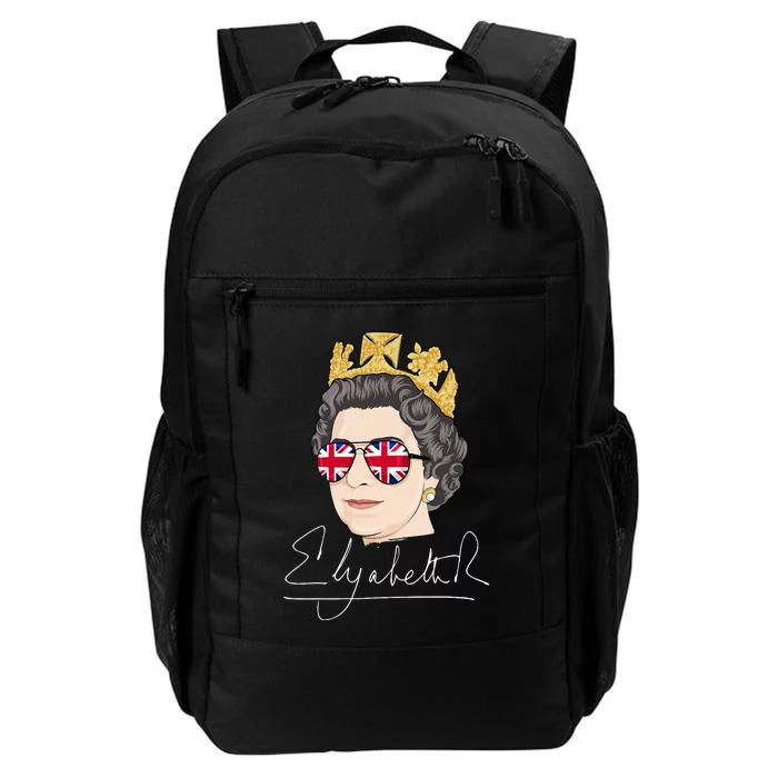 Queen Elizabeth II Signature Autograph Daily Commute Backpack