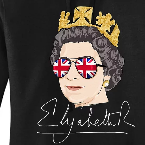 Queen Elizabeth II Signature Autograph Women's Pullover Hoodie