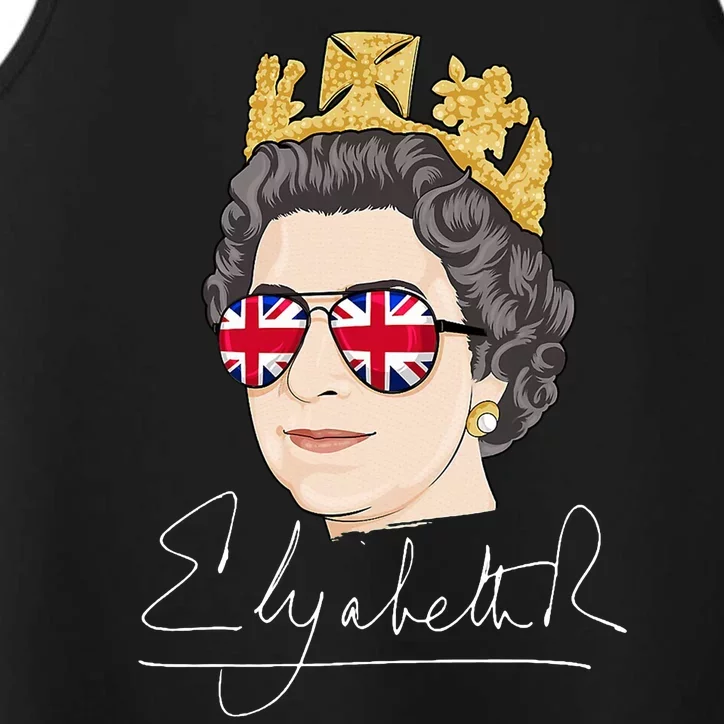 Queen Elizabeth II Signature Autograph Performance Tank