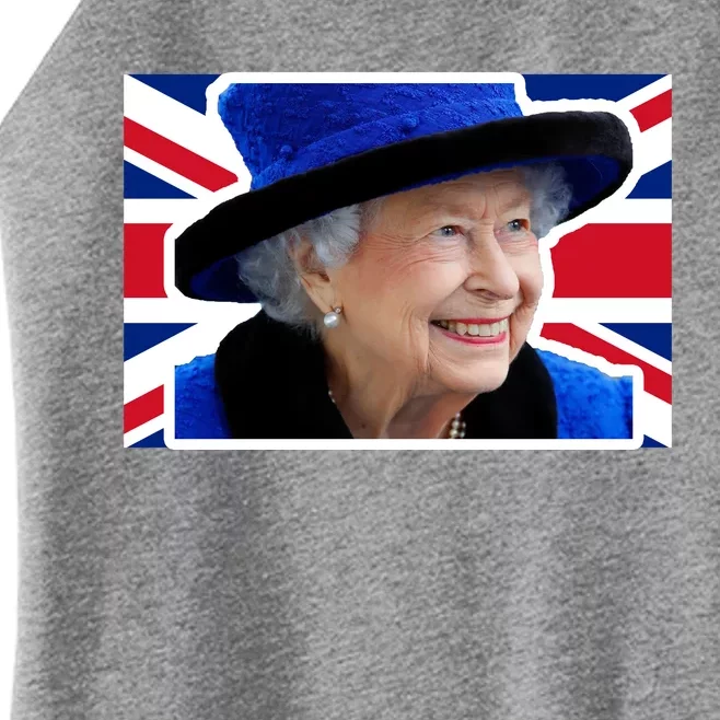 Queen Elizabeth II British Queen September 8 2022 Queen Of England UK Flag Women’s Perfect Tri Rocker Tank