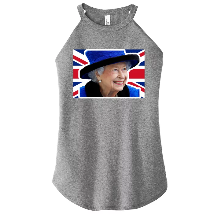 Queen Elizabeth II British Queen September 8 2022 Queen Of England UK Flag Women’s Perfect Tri Rocker Tank