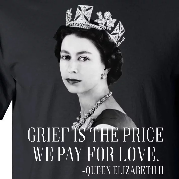 Queen Elizabeth II Inspiring Quote Tall T-Shirt