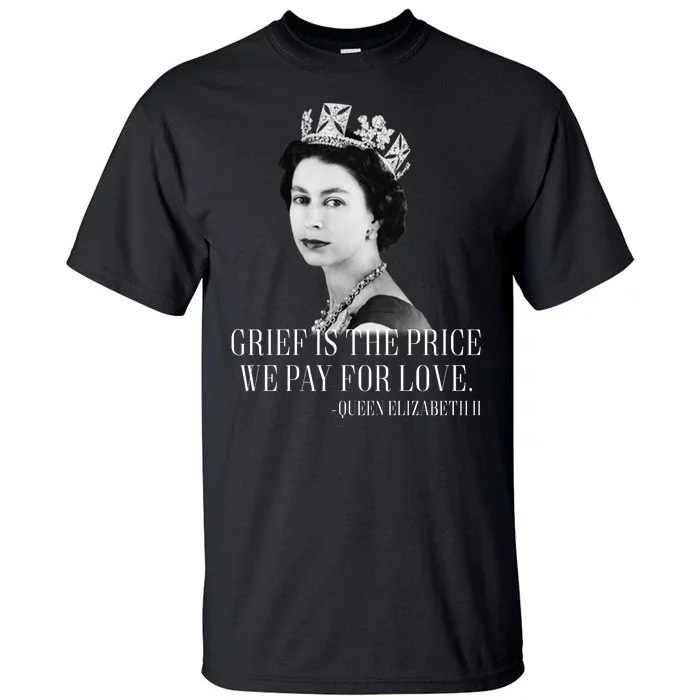 Queen Elizabeth II Inspiring Quote Tall T-Shirt