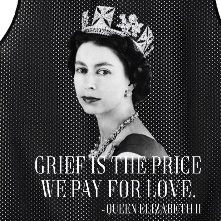 Queen Elizabeth II Inspiring Quote Mesh Reversible Basketball Jersey Tank