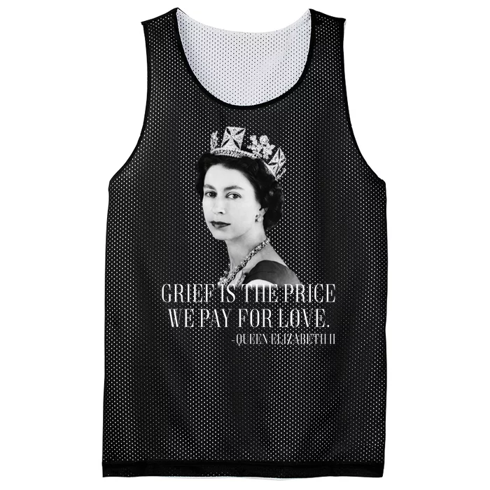 Queen Elizabeth II Inspiring Quote Mesh Reversible Basketball Jersey Tank