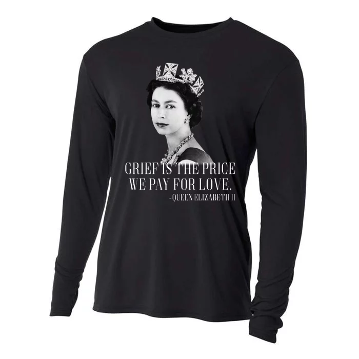 Queen Elizabeth II Inspiring Quote Cooling Performance Long Sleeve Crew