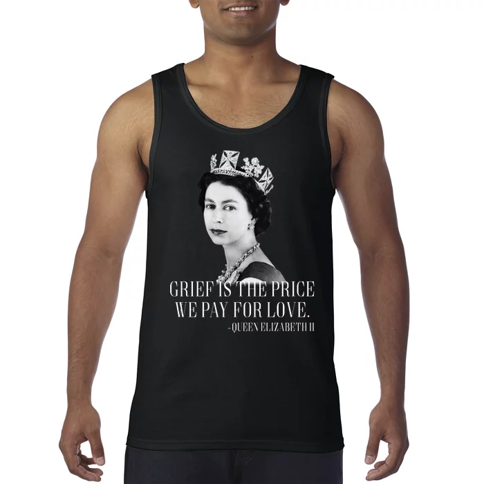 Queen Elizabeth II Inspiring Quote Tank Top