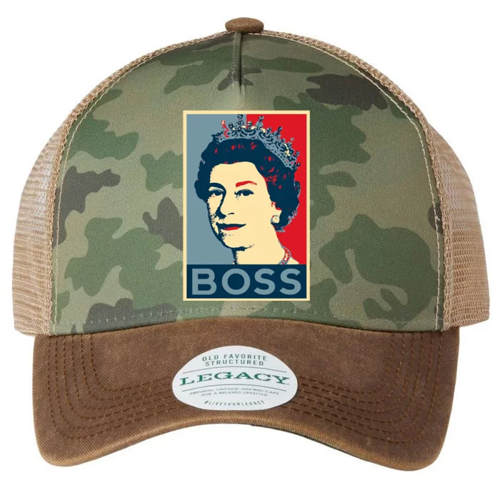 Queen Elizabeth II Boss Her Royal Highness Legacy Tie Dye Trucker Hat