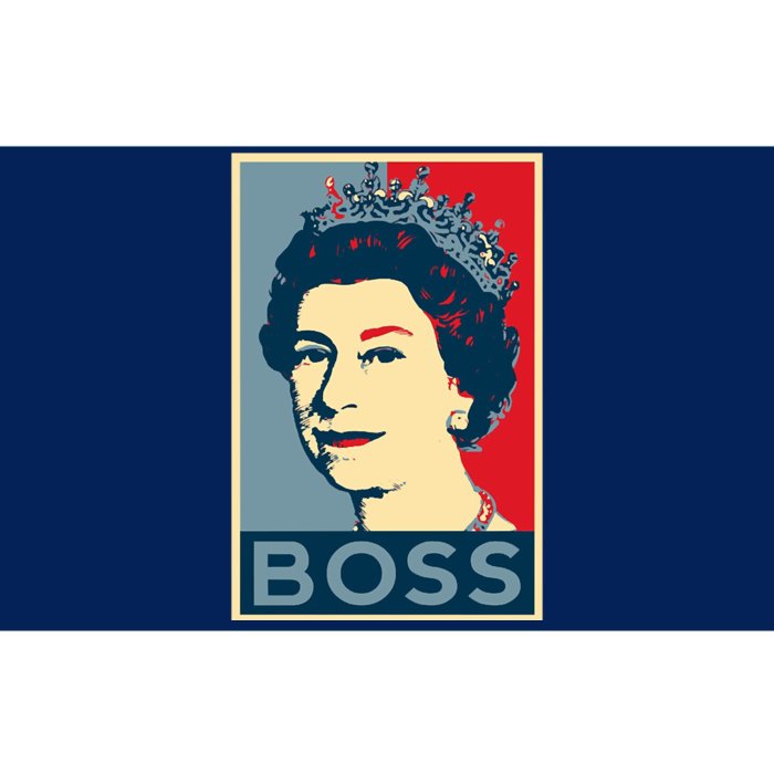 Queen Elizabeth II Boss Her Royal Highness Bumper Sticker