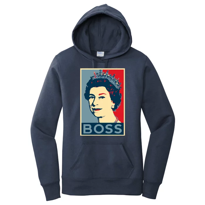 Queen Elizabeth II Boss Her Royal Highness Women's Pullover Hoodie