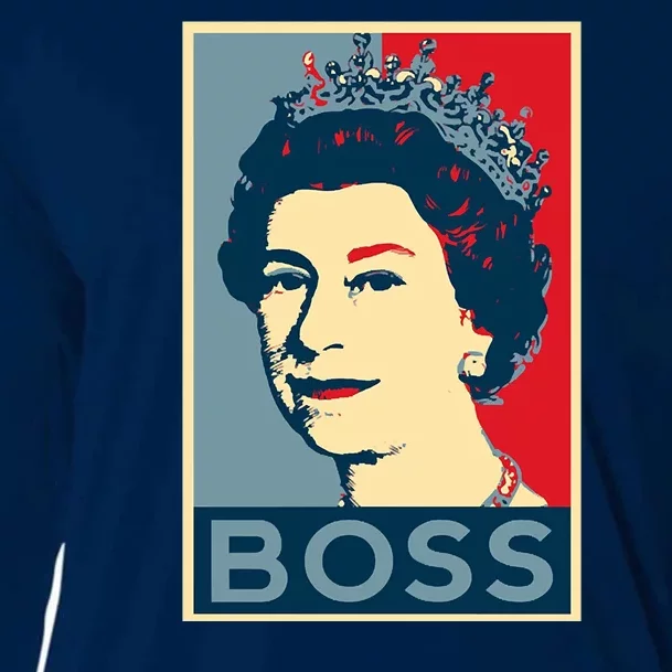 Queen Elizabeth II Boss Her Royal Highness Cooling Performance Long Sleeve Crew