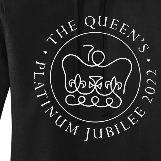 Queen Elizabeth Ii Platinum Jubilee Women's Pullover Hoodie