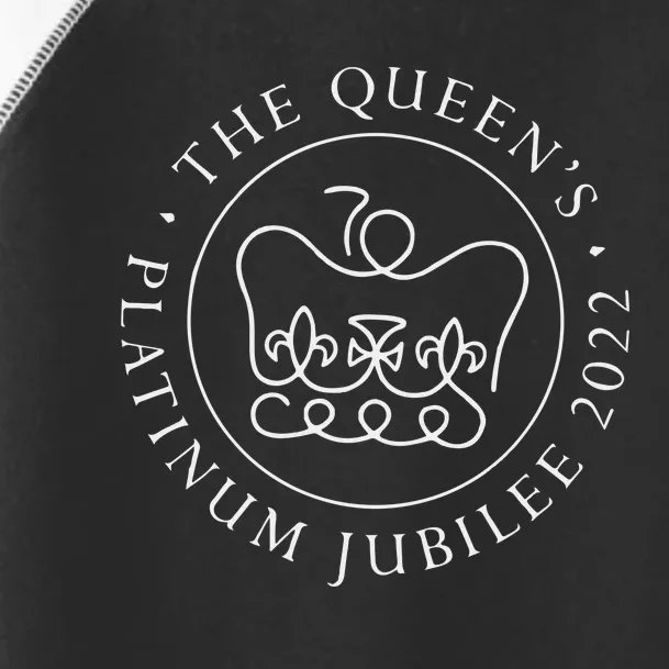 Queen Elizabeth Ii Platinum Jubilee Toddler Fine Jersey T-Shirt