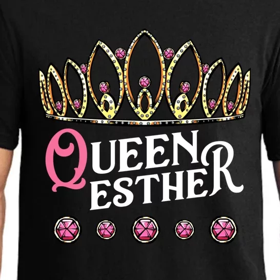 Queen Esther Jewish Purim Costume Humorous Holiday Carnival Gift Pajama Set