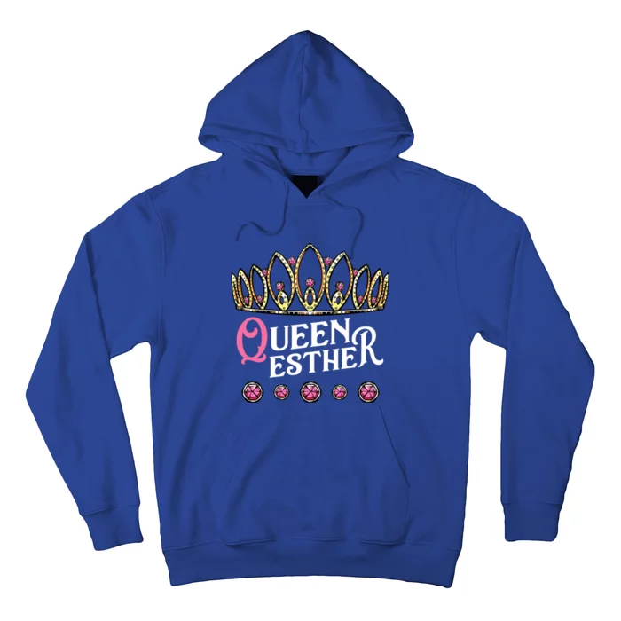 Queen Esther Jewish Purim Costume Humorous Holiday Carnival Gift Hoodie