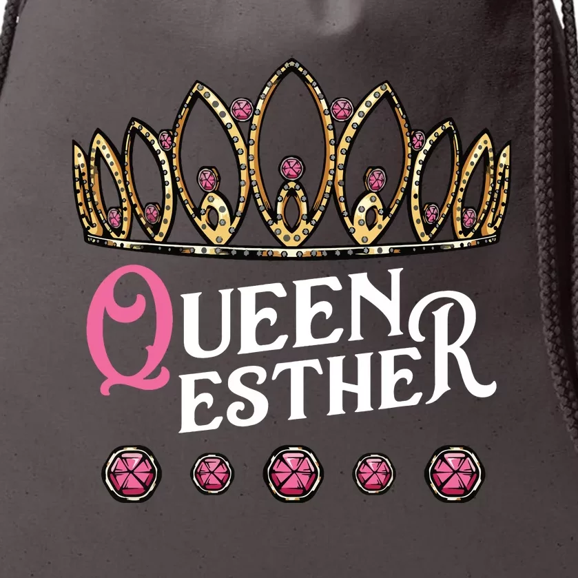 Queen Esther Jewish Purim Costume Humorous Holiday Carnival Drawstring Bag