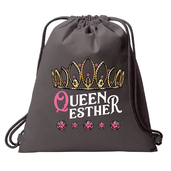 Queen Esther Jewish Purim Costume Humorous Holiday Carnival Drawstring Bag