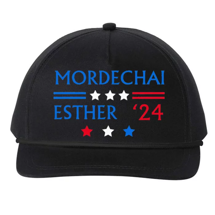 Queen Esther Mordechai 2024 Purim Costume For Such A Time As Snapback Five-Panel Rope Hat