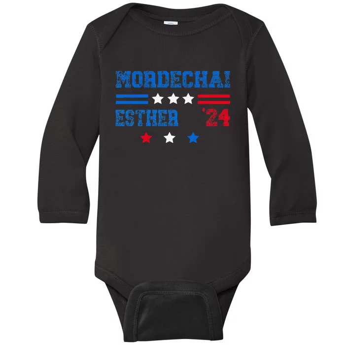 Queen Esther Mordechai 2024 Purim Costume For Such A Time As Baby Long Sleeve Bodysuit