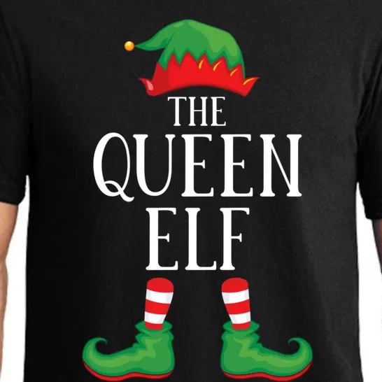 Queen Elf Matching Group Xmas Funny Family Christmas Pajama Set