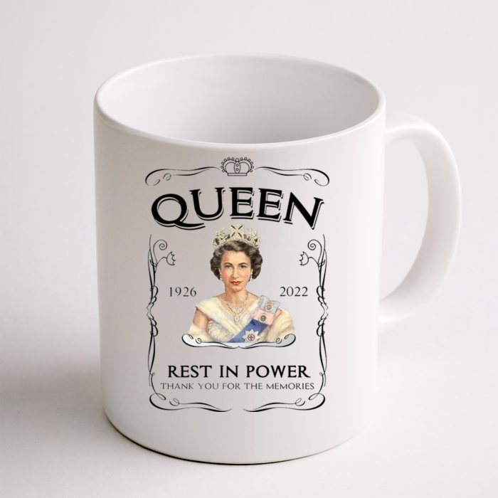 Queen Elizabeth Mug Elizabeth Mug Rip Elizabeth Mug Rip Queen Mug Her Majesty Th Front & Back Coffee Mug