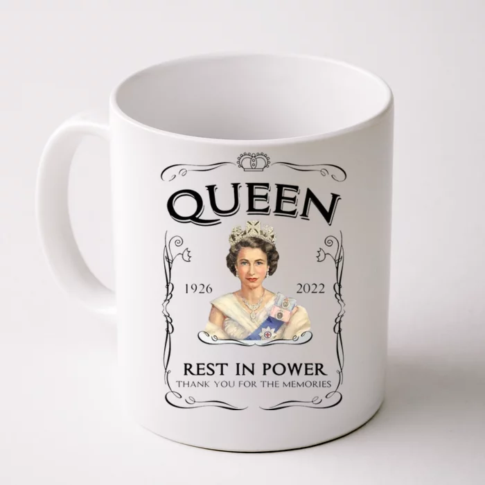 Queen Elizabeth Mug Elizabeth Mug Rip Elizabeth Mug Rip Queen Mug Her Majesty Th Front & Back Coffee Mug