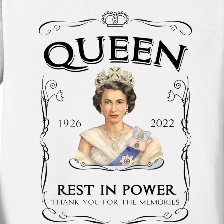 Queen Elizabeth Mug Elizabeth Mug Rip Elizabeth Mug Rip Queen Mug Her Majesty Th Kids Long Sleeve Shirt