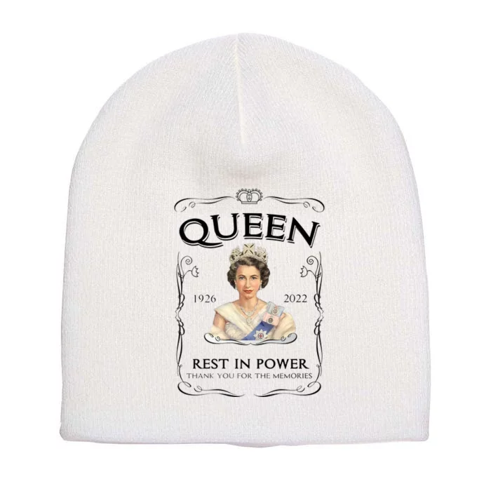 Queen Elizabeth Mug Elizabeth Mug Rip Elizabeth Mug Rip Queen Mug Her Majesty Th Short Acrylic Beanie