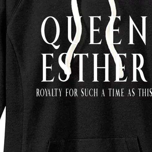 Queen Esther Purim Costume Royalty For Such A Time Women's Fleece Hoodie