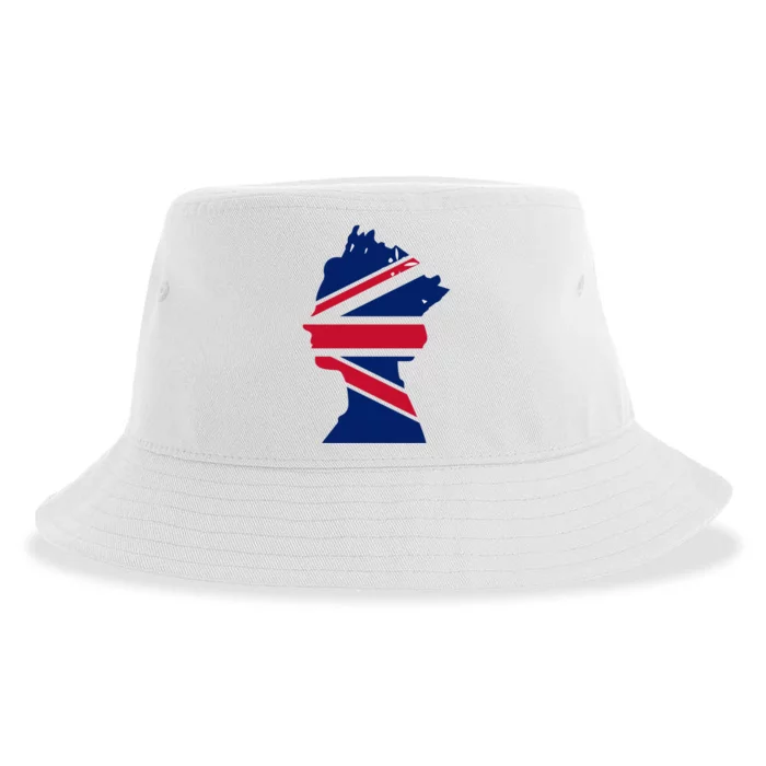 Queen Elizabeth Platinum Jubilee Celebration Queens 70th Anniversary Union Jack Sustainable Bucket Hat