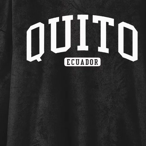 Quito Ecuador Style Hooded Wearable Blanket