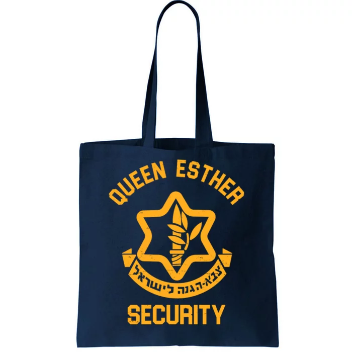 Queen Esther Security Purim Purim Funny Tote Bag