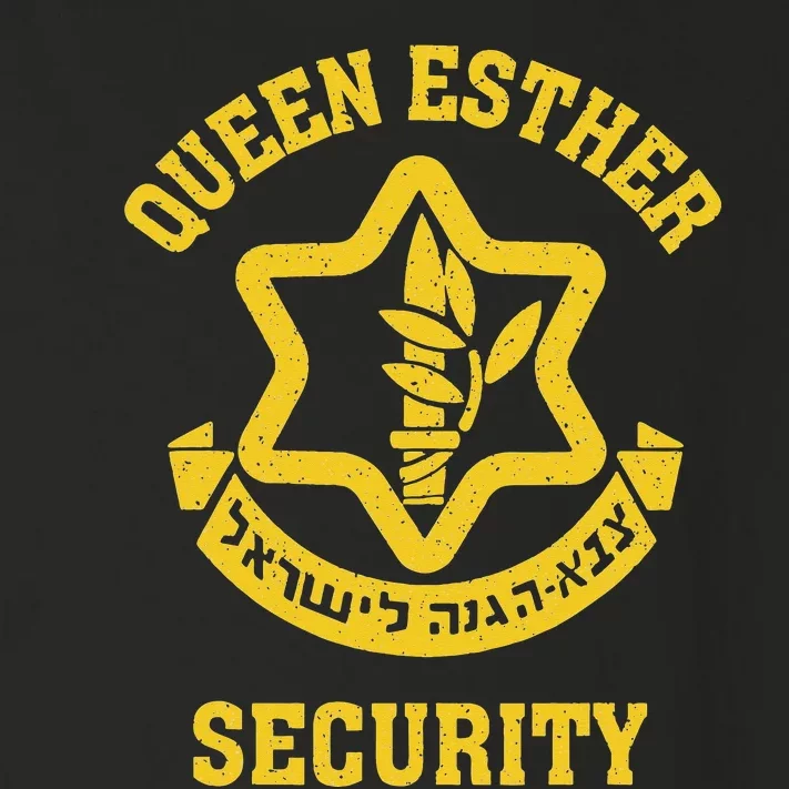 Queen Esther Security Funny Purim Costume Idf Tzahal Israel Toddler Long Sleeve Shirt