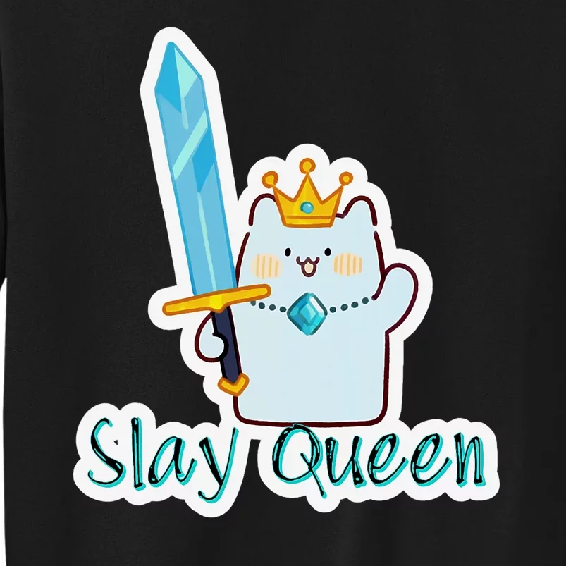 Queen Felixity Clawstrike Slay Queen Tall Sweatshirt