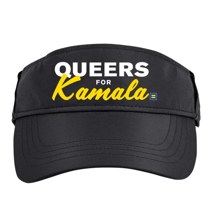 Queers For Kamala Limited Adult Drive Performance Visor