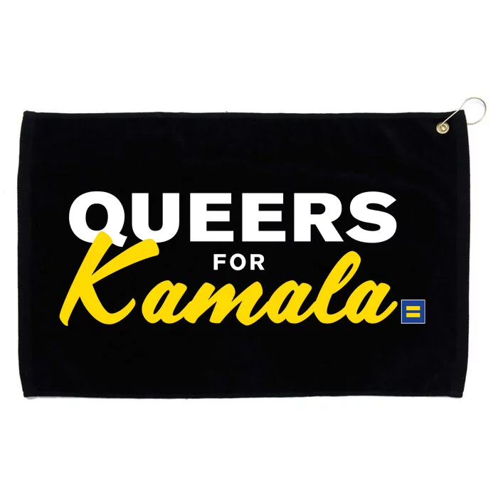 Queers For Kamala Limited Grommeted Golf Towel