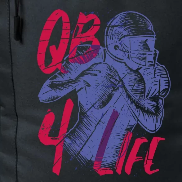 Quarterback For Life Football Player Daily Commute Backpack