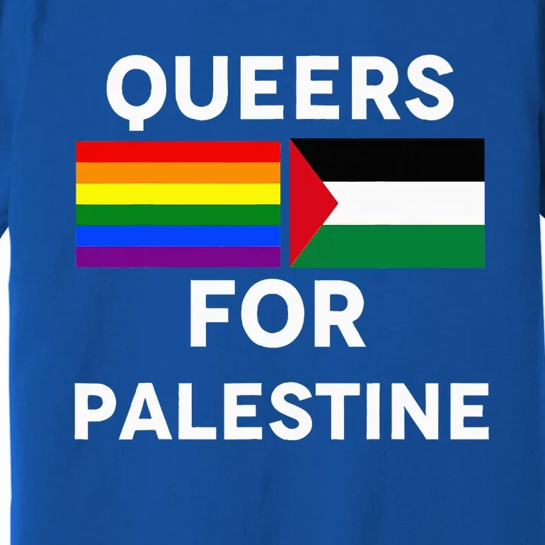 Queers For Palestine Premium T-Shirt