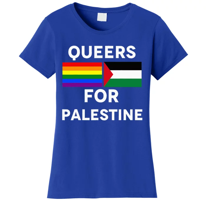 Queers For Palestine Women's T-Shirt