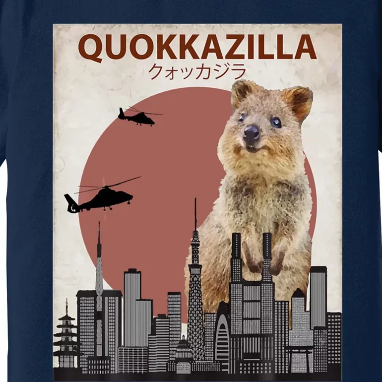 Quokkazilla Funny Quokka Premium T-Shirt