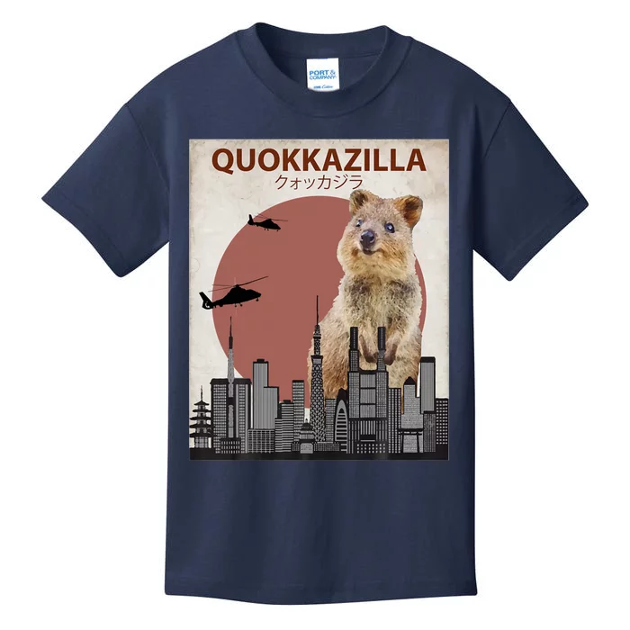 Quokkazilla Funny Quokka Kids T-Shirt