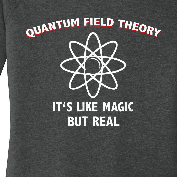 Quantum Field Theory ItS Like Magic Scientist Teacher Women's Perfect Tri Tunic Long Sleeve Shirt