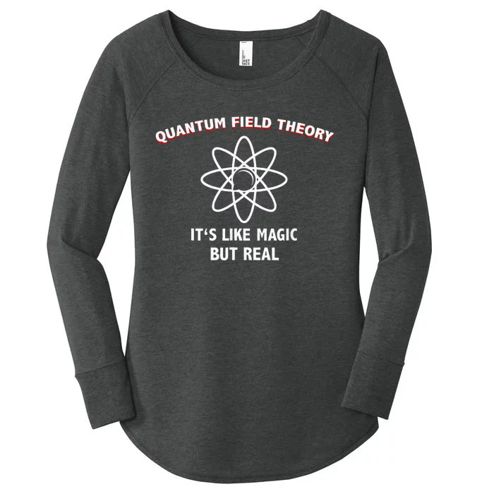 Quantum Field Theory ItS Like Magic Scientist Teacher Women's Perfect Tri Tunic Long Sleeve Shirt