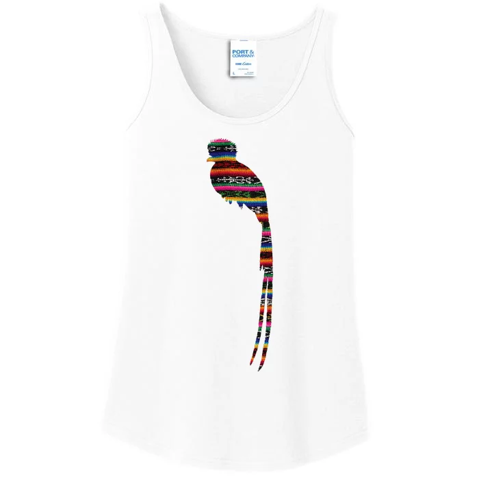 Quetzal Guatemala Chapin Antigua Tikal Tradicional Maya Ladies Essential Tank