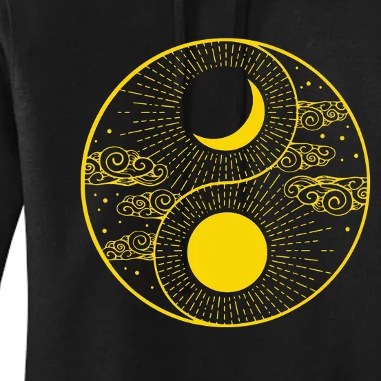 Qi Gong Clothes Tai Chi Qigong Chi Gong Yin Yang Women's Pullover Hoodie